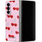 Bouffants and Broken Hearts Cherry Lash Galaxy Z Fold4 5G Skin